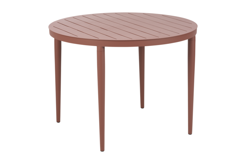 Bigby dining table Zin Red