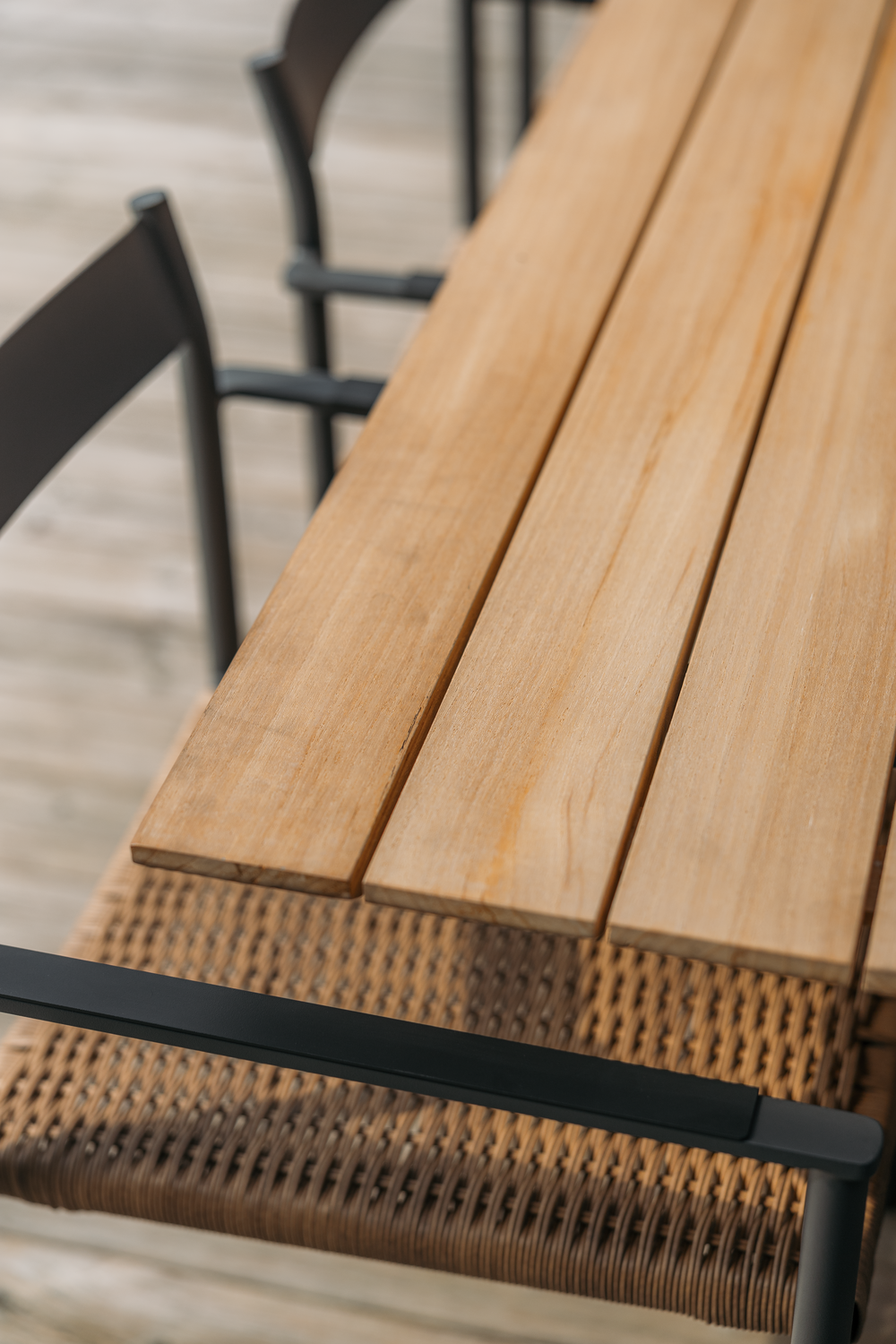 DK dining chair Anthracite/Natur