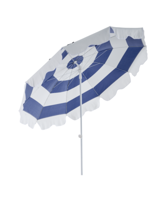 Follina parasol Blue/White