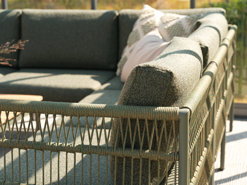 Reno corner Nordic Green / Raw Avocado