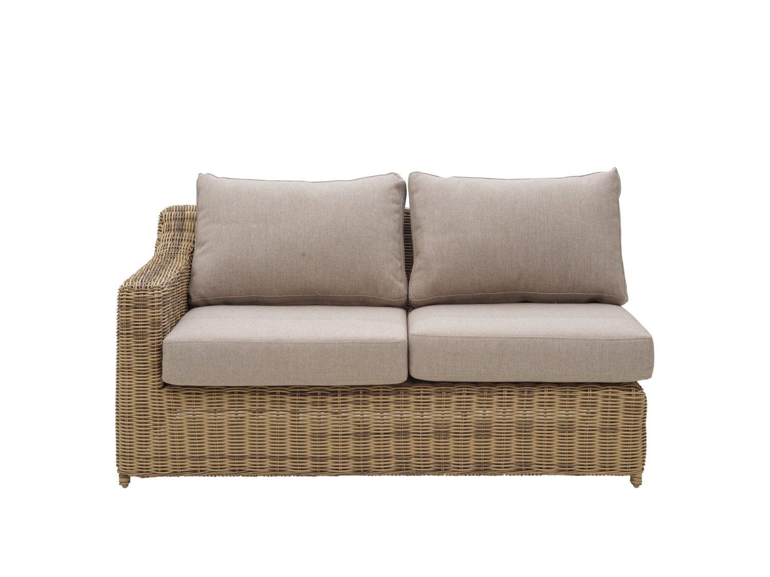 Glendon end piece Rustic/Beige