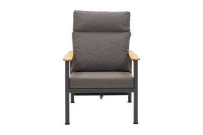 Gordon armchair Anthracite/Soft Dawn