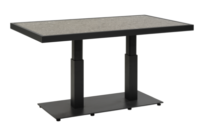Scale coffee table Black/Grey Ceramic