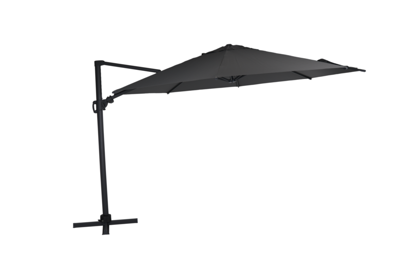 Varallo hanging parasol Anthracite/grey