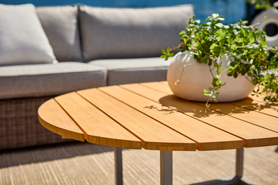 Olive coffee table Khaki/Bamboo