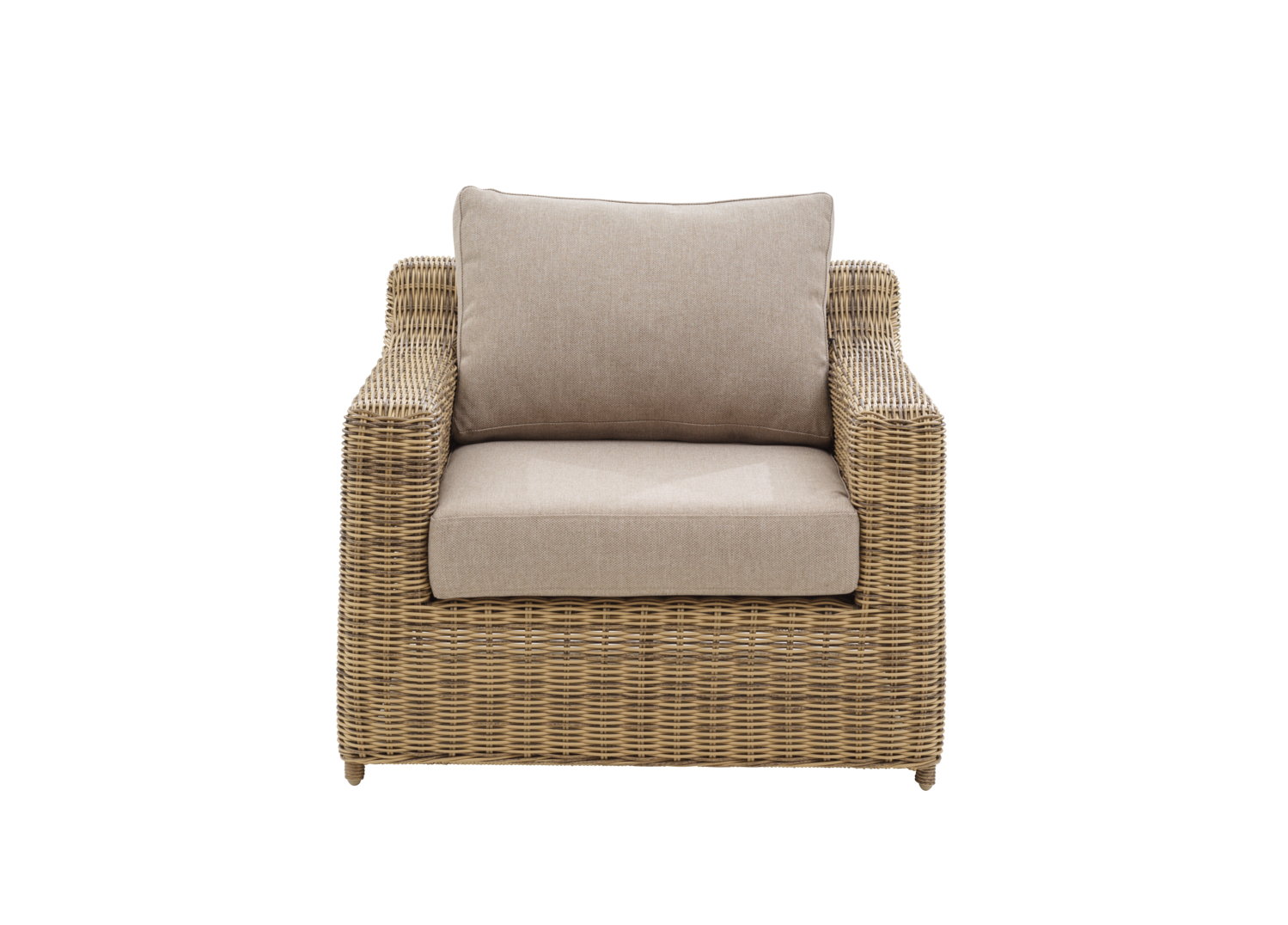 Glendon armchair Rustic/Beige