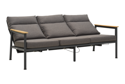 Gordon 3-seater sofa Anthracite/Soft Dawn