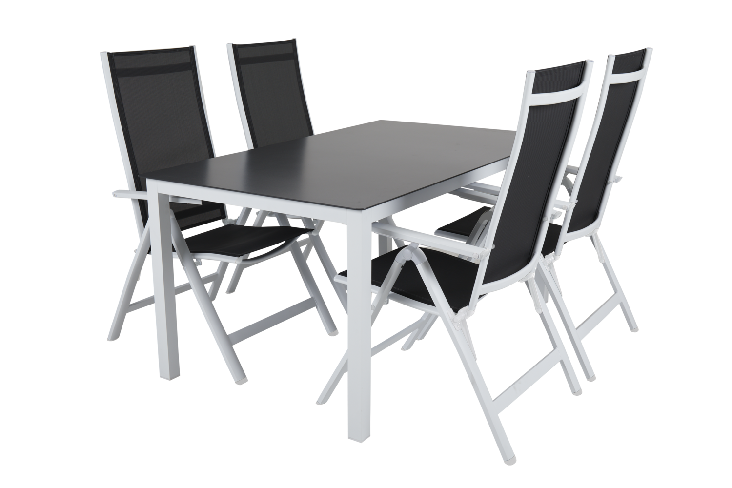 Rana position chair White/black