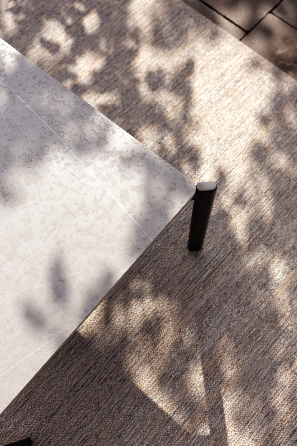 Hallavara coffee table Black/grey