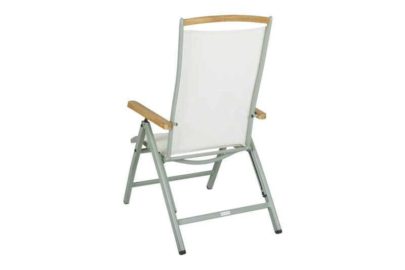 Andy position chair Dusty green/Off-white