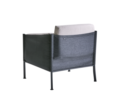 Delux armchair Black/Teddy Beige