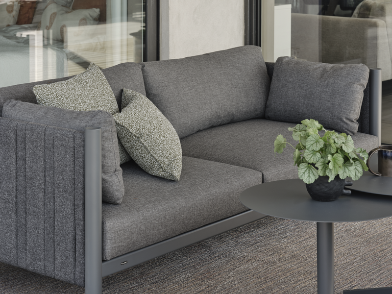 Brad 2,5-seater sofa Anthracite/Charcoal Grey