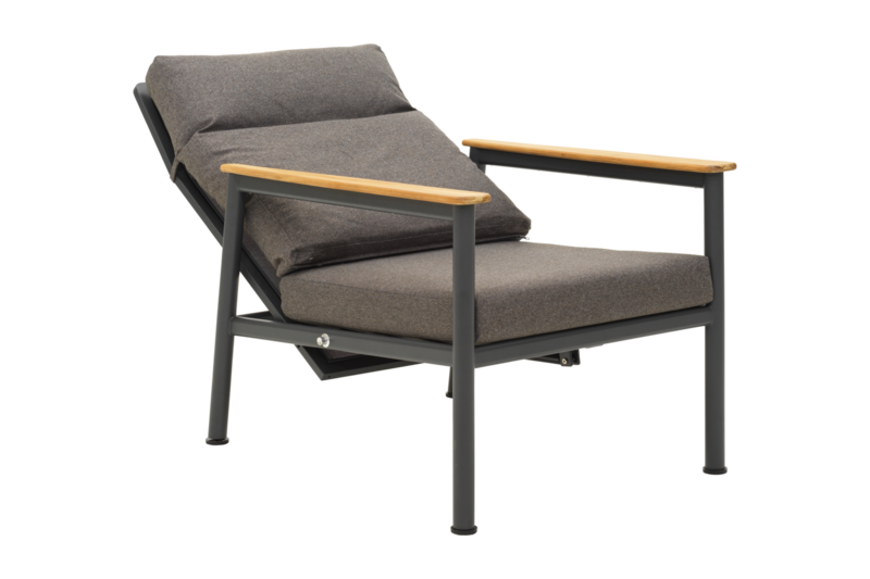 Gordon armchair Anthracite/Soft Dawn