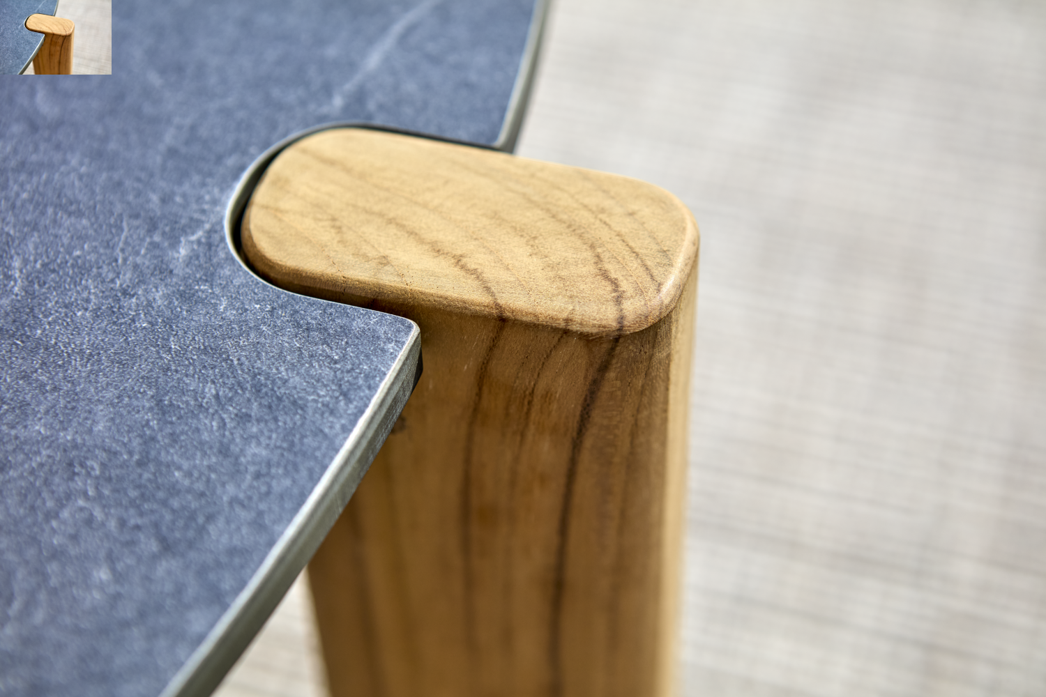 Domino coffee table Anthracite/Natur