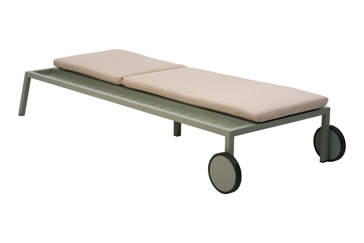 Samvaro lounger Dusty Green/Teddy Beige