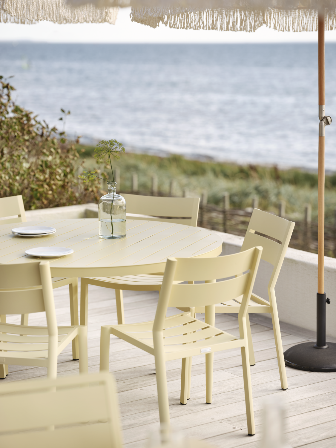 Delia dining chair Lemon