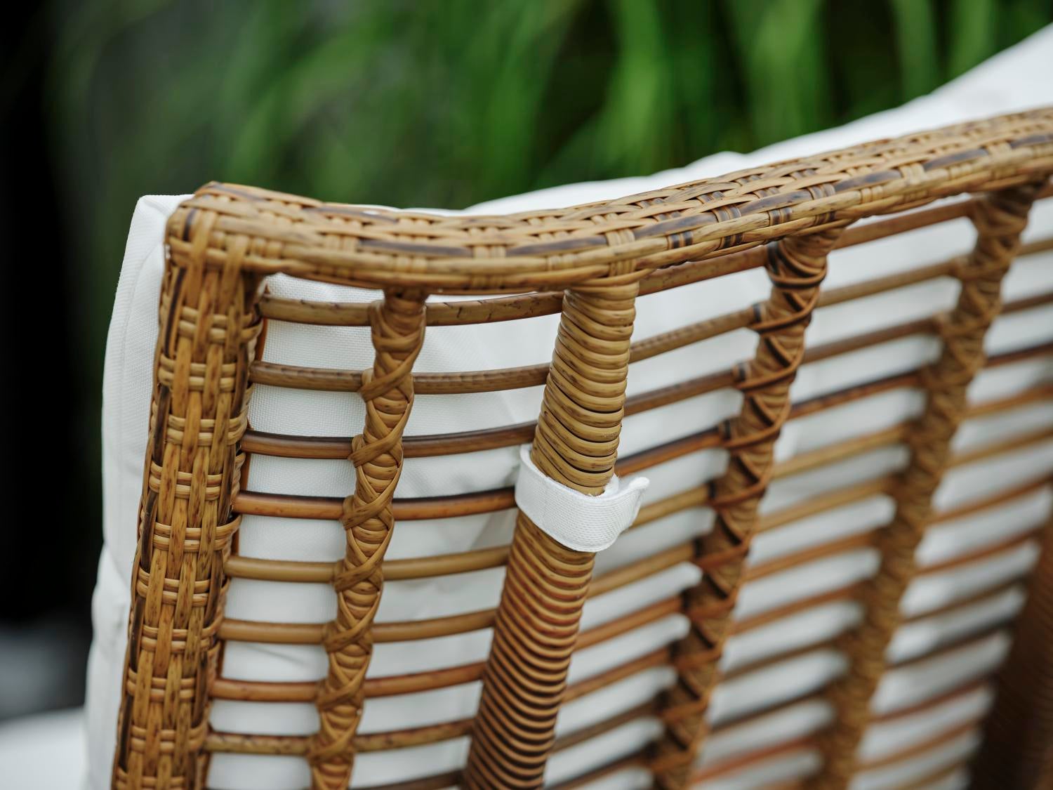 Covelo lounge chair Natural colored/white