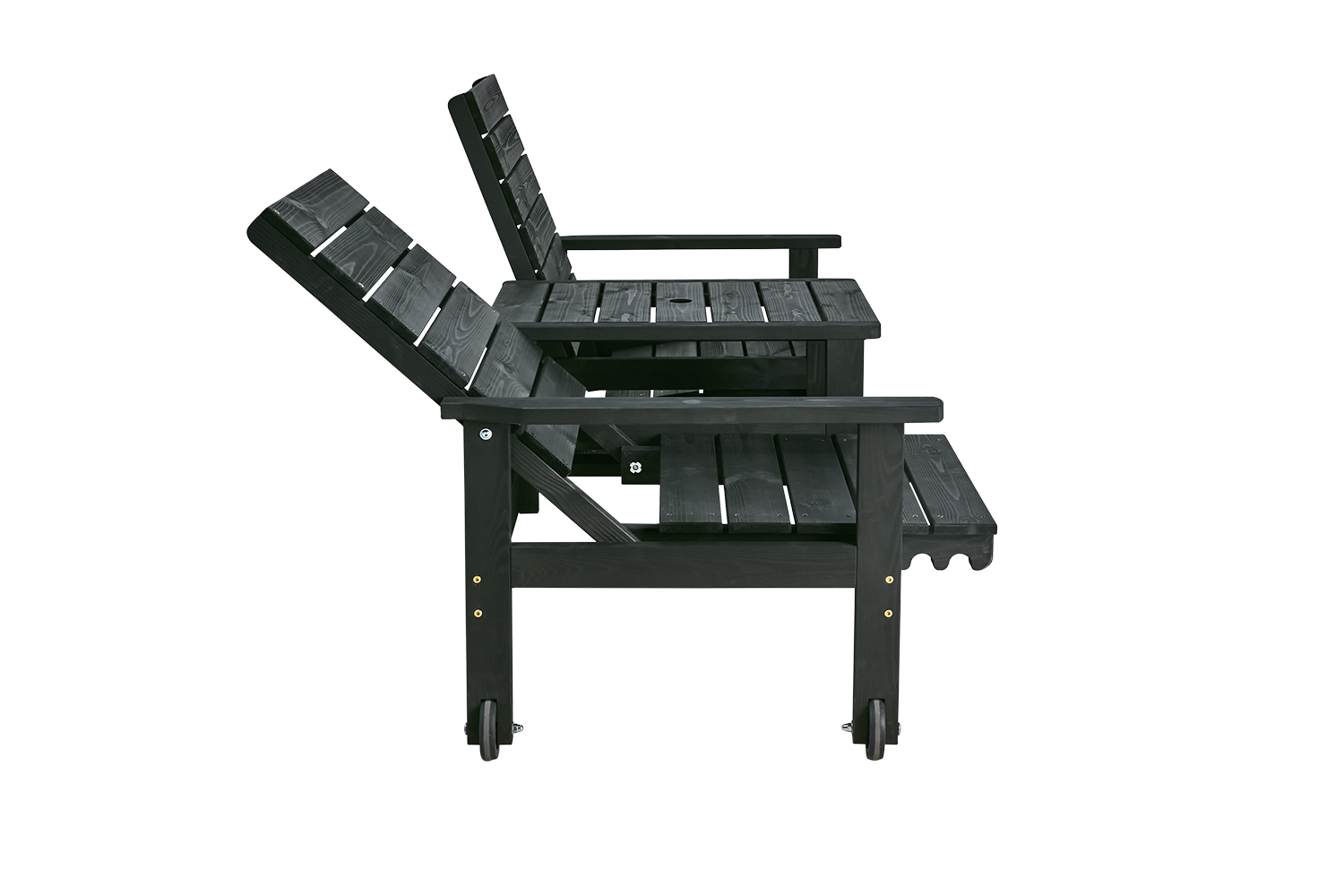 Du & Ja 2-seater sofa Black