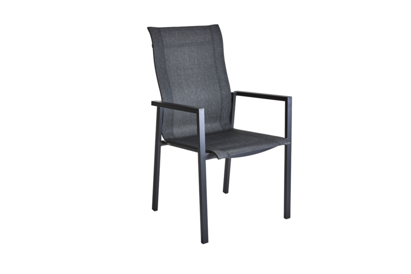 Comfy chair with arm Black/black