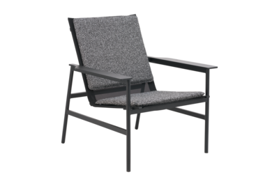 Soro lounge chair Black/Teddy Ant